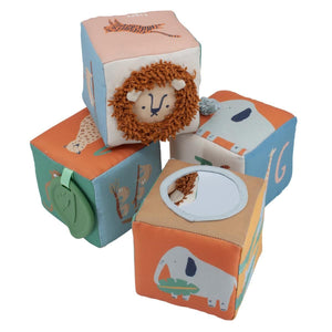 Sebra - Soft baby blocks - Wildlife - Blocks - Bmini | Design for Kids