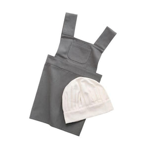 Sebra - Apron and hat - Grey - Kitchen - Bmini | Design for Kids