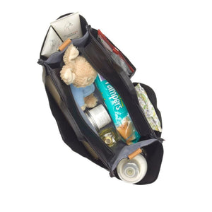 Storksak - Diaper Bag - Noa - Black - Diaper bags - Bmini | Design for Kids
