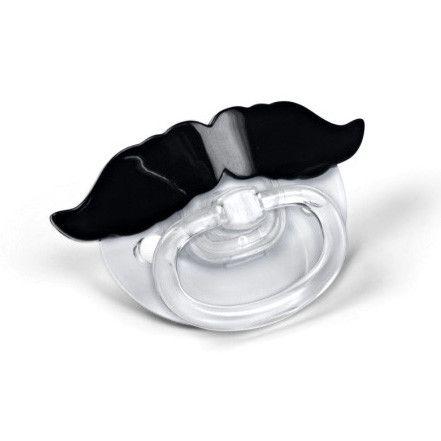 Fred & Friends - Mustache Pacifier (0 to 6m) - Pacifier - Bmini | Design for Kids