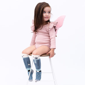 Billy Loves Audrey, Knee hi socks Bear - Socks & Tights - Bmini | Design for Kids