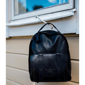 Elodie Details - Backpack Mini - Black leather - Backpack - Bmini | Design for Kids
