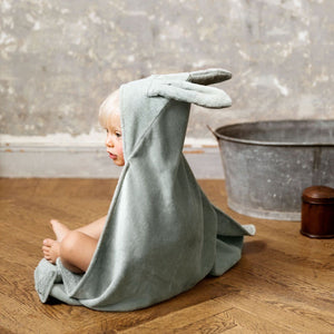 Elodie Details - Hooded towel - Mineral green - Towel - Bmini | Design for Kids