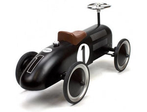 Retro Roller - Vintage black racer - Jack - Ride on toy - Bmini | Design for Kids
