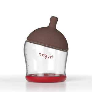 Mimijumi - Not So Hungry (120ml/4 oz) - Darker nipple - Baby bottle - Bmini | Design for Kids