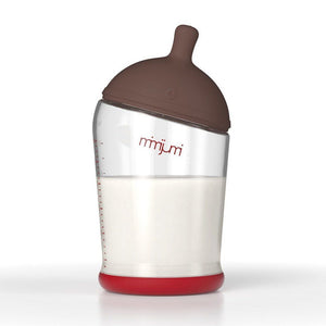 Mimijumi Very Hungry (240ml/8 oz) - Darker nipple - Baby bottle - Bmini | Design for Kids
