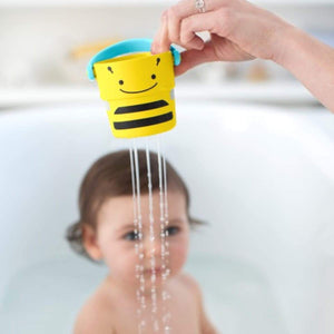Skip Hop - Bath Toy - Zoo Stack & Pour Buckets - bath toys - Bmini | Design for Kids
