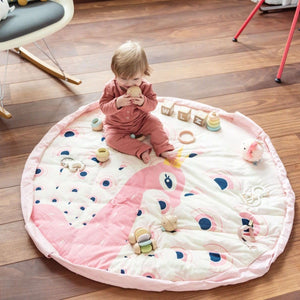Play & Go - Play Mat - Soft Edition - Peacock - Play Mat - Bmini | Design for Kids