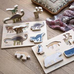 Sebra - Chunky puzzle - Dino - Puzzle - Bmini | Design for Kids