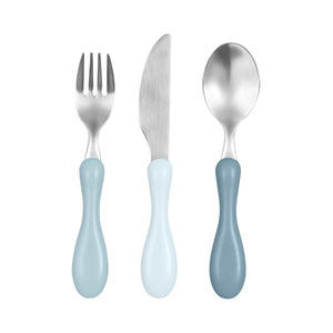 Sebra - Baby cutlery - Pastel petrol - Cutlery - Bmini | Design for Kids