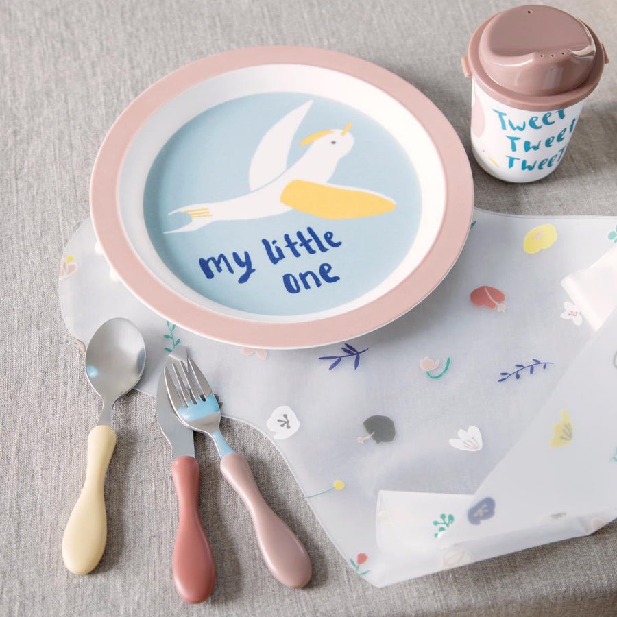 Sebra - Baby cutlery - Clay red - Cutlery - Bmini | Design for Kids