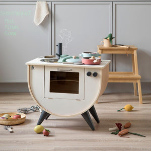 Sebra - Play kitchen - Classic white - Kitchen - Bmini | Design for Kids