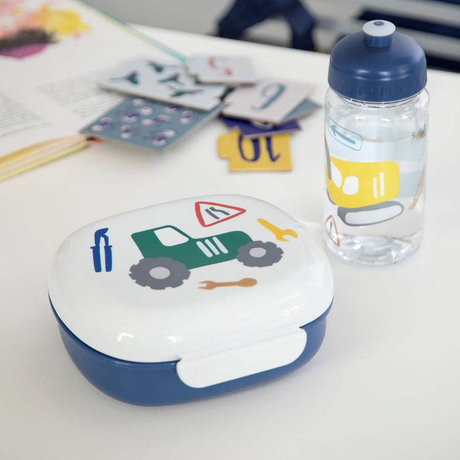 Sebra - Lunch box with divider - Little driver - Lunchbox - Bmini | Design for Kids