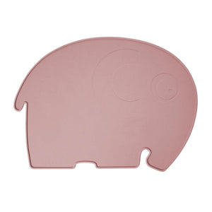 Sebra - Silicone placemat - Fanto the elephant - Midnight plum - Eat - Bmini | Design for Kids