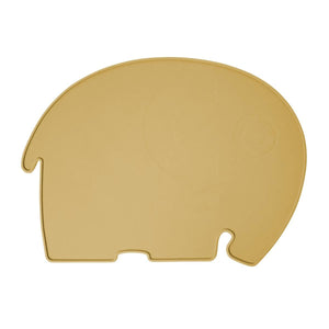 Sebra - Silicone placemat - Fanto the elephant - Yellow - Eat - Bmini | Design for Kids