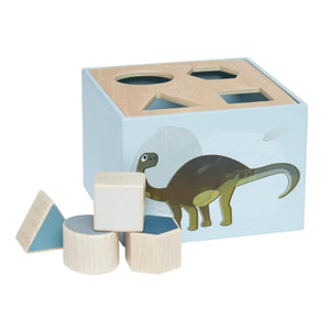 Sebra - Wooden shape sorter - Dino - Sorting toy - Bmini | Design for Kids