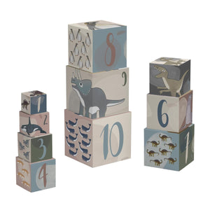 Sebra - Stacking blocks - Dino and arctic animals - Toys - Bmini | Design for Kids