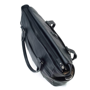 Storksak - Diaper Bag - Emma leather black - Diaper bags - Bmini | Design for Kids