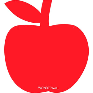 Magnetic Whiteboard Apple Red - Wonderwall - white board - Bmini | Design for Kids