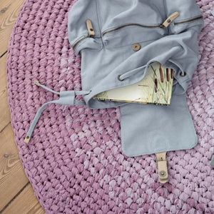 Sebra - Crochet floor mat - gradient rose - Rug - Bmini | Design for Kids
