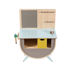 Sebra - Play tool bench - Warm Grey - Toy tool - Bmini | Design for Kids