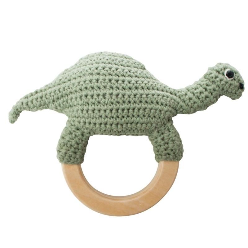 Sebra - Baby rattle - Dino on ring - Rattle - Bmini | Design for Kids