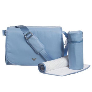 Armani Baby, Changing bag Sky blue - Diaper bags - Bmini | Design for Kids